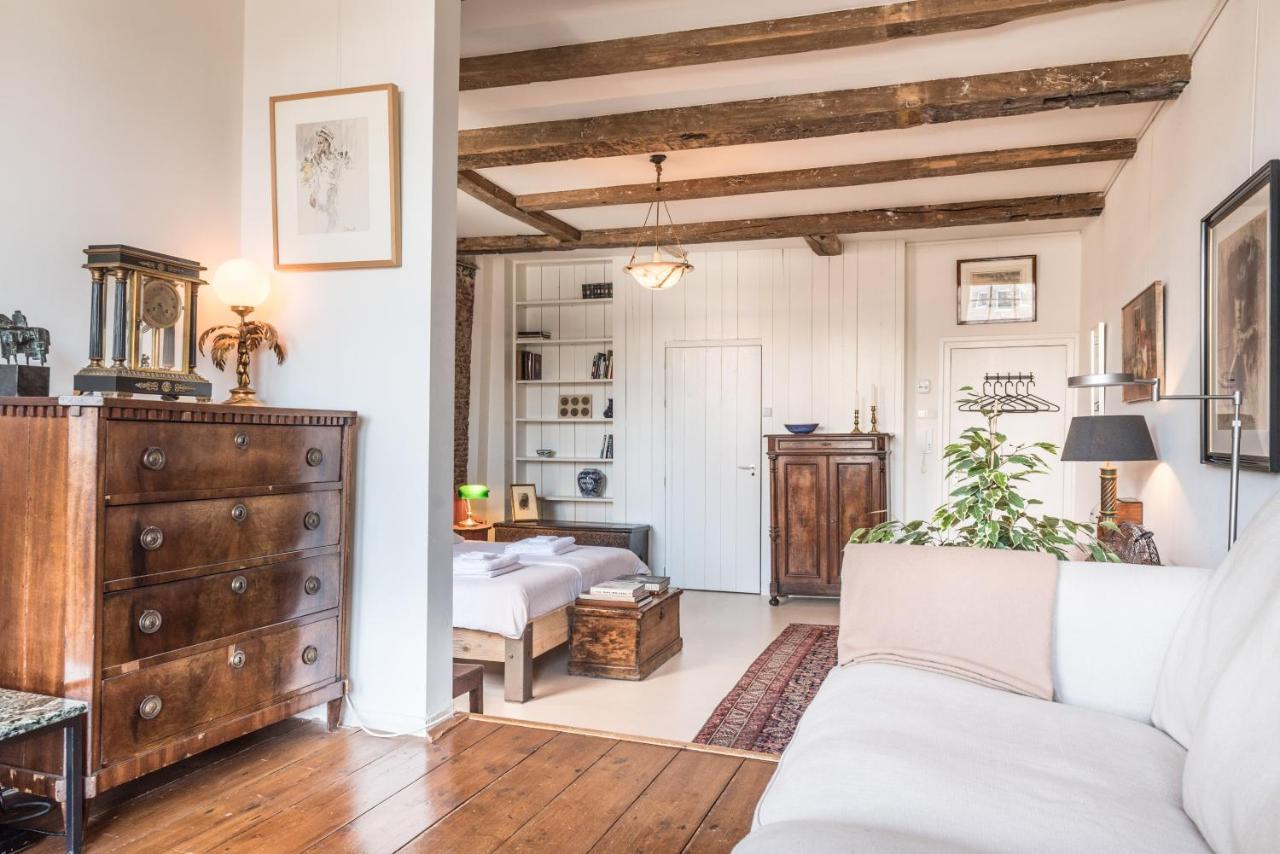 Classy Room 17Th C Canalhouse Amsterdam Bagian luar foto