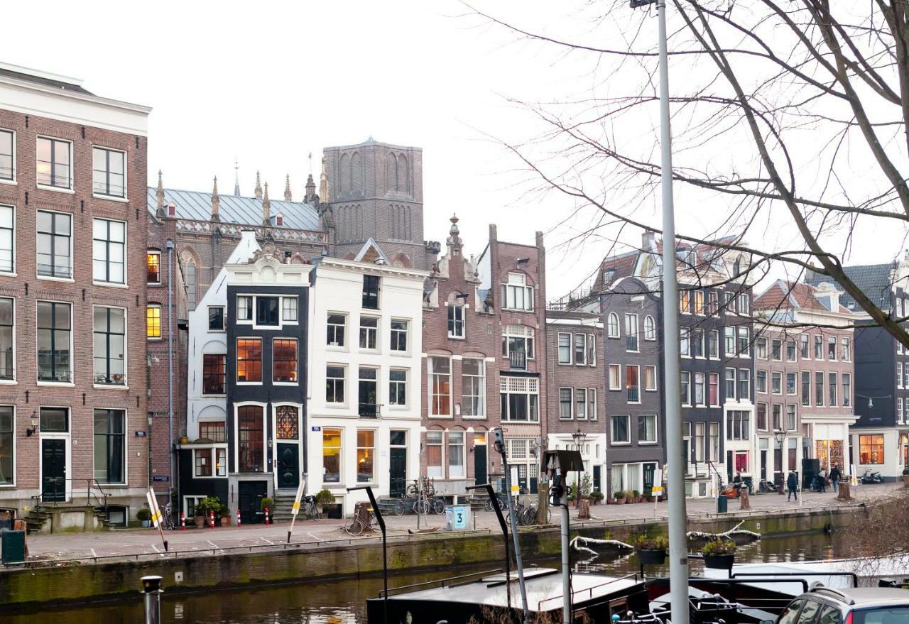 Classy Room 17Th C Canalhouse Amsterdam Bagian luar foto