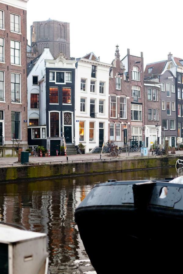 Classy Room 17Th C Canalhouse Amsterdam Bagian luar foto