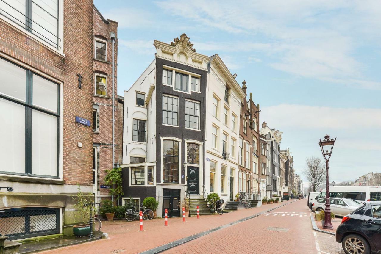 Classy Room 17Th C Canalhouse Amsterdam Bagian luar foto
